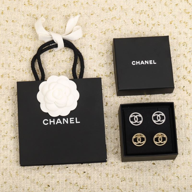 Ch*el earrings
